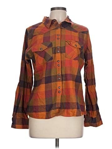 Shyanne Long Sleeve Button-Down Shirt (view 1)