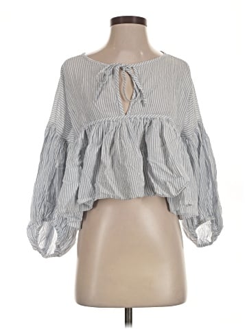 Free People 3/4 Sleeve Blouse (view 1)