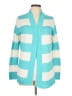 Talbots 100% Linen Teal Cardigan Size L - photo 1