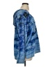 SONOMA life + style Ombre Tie-dye Paisley Floral Blue Pullover Sweater Size 1X - photo 4
