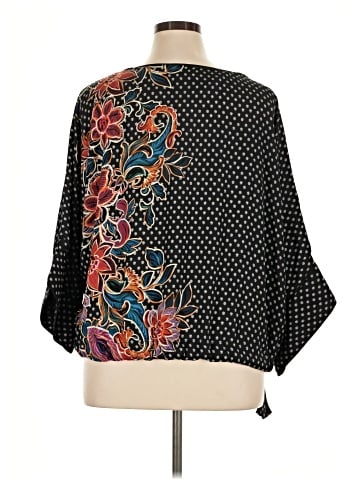 Democracy 3/4 Sleeve Blouse (view 2)