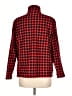 Lands' End 100% Polyester Checkered-gingham Red Jacket Size L (petite) - photo 2