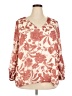 Vince Camuto 100% Polyester Pink 3/4 Sleeve Blouse Size 3X - photo 1