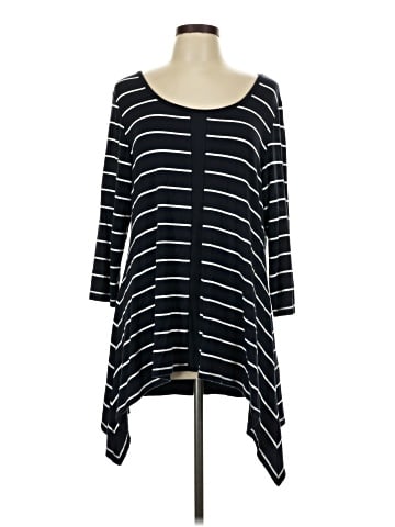 Larry Levine 3/4 Sleeve T-Shirt (view 1)