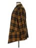 Susan Graver Plaid Yellow Long Sleeve Blouse Size XL - photo 5