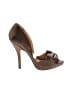 Badgley Mischka Brown Heels Size 10 - photo 1