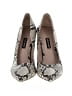 Nine West Animal Print Ivory Heels Size 8 1/2 - photo 2