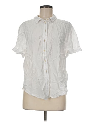 Madewell Cotton-Blend Slim Central Shirt (view 1)