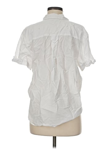 Madewell Cotton-Blend Slim Central Shirt (view 2)