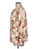Violet & Claire 100% Polyester Floral Ivory Long Sleeve Blouse Size L - photo 5