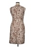 J. McLaughlin Graphic Brown Cocktail Dress Size 14 - photo 2