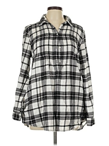 American Eagle Outfitters Long Sleeve Blouse (view 1)