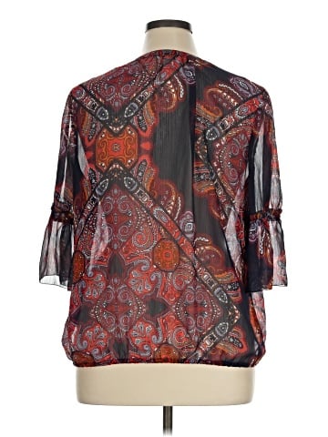 Liz Claiborne 3/4 Sleeve Blouse (view 2)