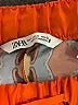 Zara Print Orange Casual Pants Size S - photo 7