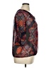 Liz Claiborne Paisley Black 3/4 Sleeve Blouse Size XL - photo 4