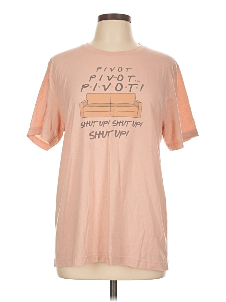 Pre-owned Bella+canvas Short Sleeve T-shirt In Pink