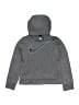Nike 100% Polyester Gray Pullover Hoodie Size S (kids) - photo 1