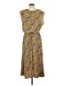 Hazel Paisley Yellow Casual Dress Size L - photo 2