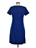 Eliza J Solid Blue Casual Dress Size 4 - photo 2