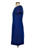 Eliza J Solid Blue Casual Dress Size 4 - photo 5