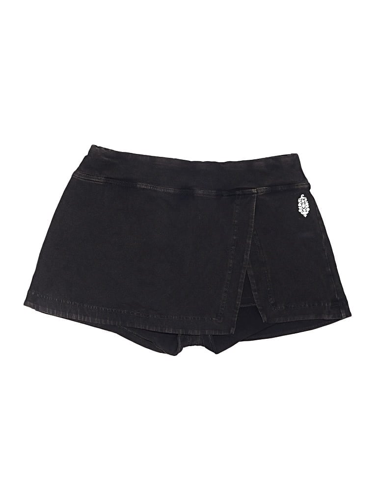 Pre-owned Fp Movement Skort In Black
