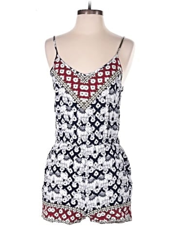 Blue Rain Romper (view 1)