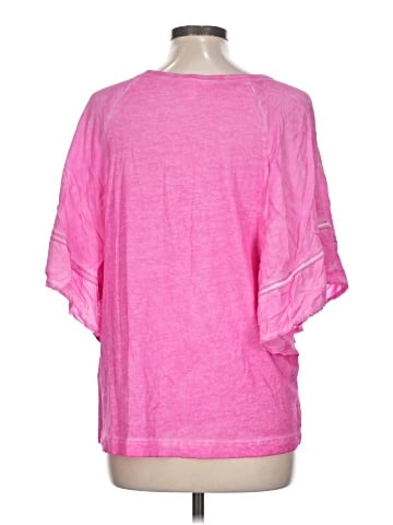 Tribal Jeans Short Sleeve Blouse (view 2)