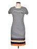 Barbour Stripes Black Casual Dress Size 10 - photo 1