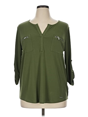 Ellen Tracy 3/4 Sleeve Blouse (view 1)