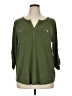 Ellen Tracy Green 3/4 Sleeve Blouse Size XL - photo 1