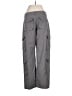 Unbranded 100% Viscose Gray Cargo Pants Size S - photo 2