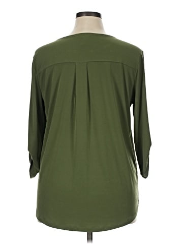 Ellen Tracy 3/4 Sleeve Blouse (view 2)