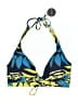 Coco Reef Print Blue Swimsuit Top Size 36/38C - photo 1