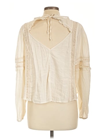 American Eagle Outfitters Long Sleeve Blouse (view 2)