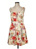 Old Navy Floral Ivory Cocktail Dress Size M - photo 1