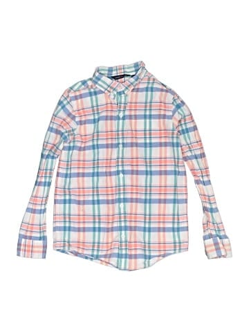 Janie and Jack Long Sleeve Button-Down Shirt (view 1)