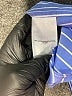 Lands' End 100% Cotton Stripes Blue Long Sleeve Button-Down Shirt Size 16 (tall) - photo 8
