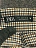 Zara Houndstooth Brown Dress Pants Size S - photo 7