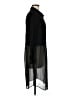 BCBGeneration 100% Rayon Black Kimono Size M - photo 4