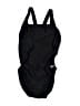 Speedo Solid Black One Piece Swimsuit Size Lg (36) - photo 1