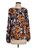 Prabal Gurung Orange Long Sleeve Blouse Size 4 - photo 1
