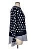 Crown & Ivy 100% Cotton Polka Dots Blue Pullover Sweater Size XL - photo 4