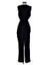 Tahari by ASL Solid Black Jumpsuit Size 10 - photo 2