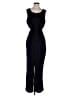 Tahari by ASL Solid Black Jumpsuit Size 10 - photo 1