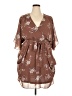 City Chic 100% Polyester Brown Casual Dress Size 18 Plus (M) - photo 1