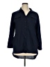 White Mark 100% Polyester Blue 3/4 Sleeve Blouse Size XL - photo 1