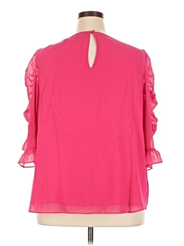 1.State 3/4 Sleeve Blouse (view 2)