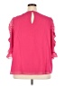 1.State 100% Polyester Pink 3/4 Sleeve Blouse Size 3X - photo 2