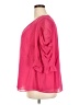 1.State 100% Polyester Pink 3/4 Sleeve Blouse Size 3X - photo 5