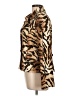 Anthracite Animal Print Gold Blazer Size 12 - photo 5